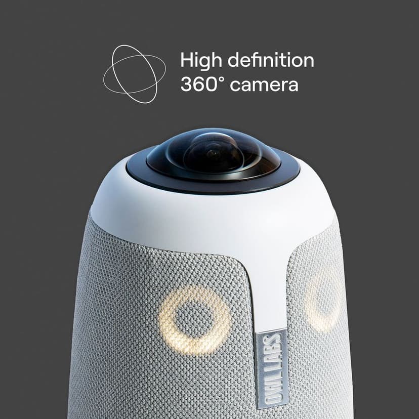 Owl Labs Meeting Owl 3 – 360-Degree, 1080p HD Smart Video Conference Camera 2-Pack