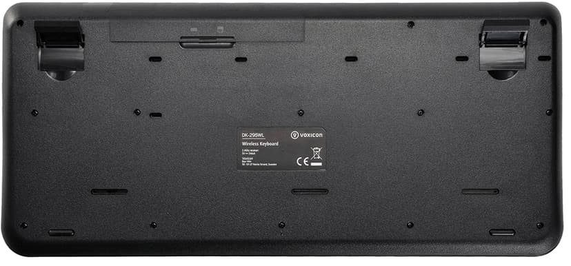 Voxicon Wireless Keyboard 295Wl Pohjoismainen