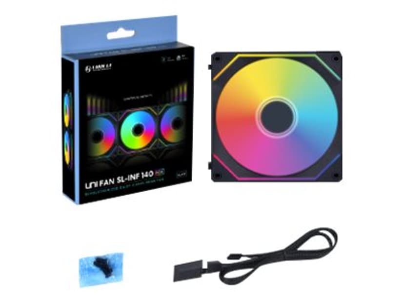 Lian-Li UNI SL INF PWM 140MM Musta
