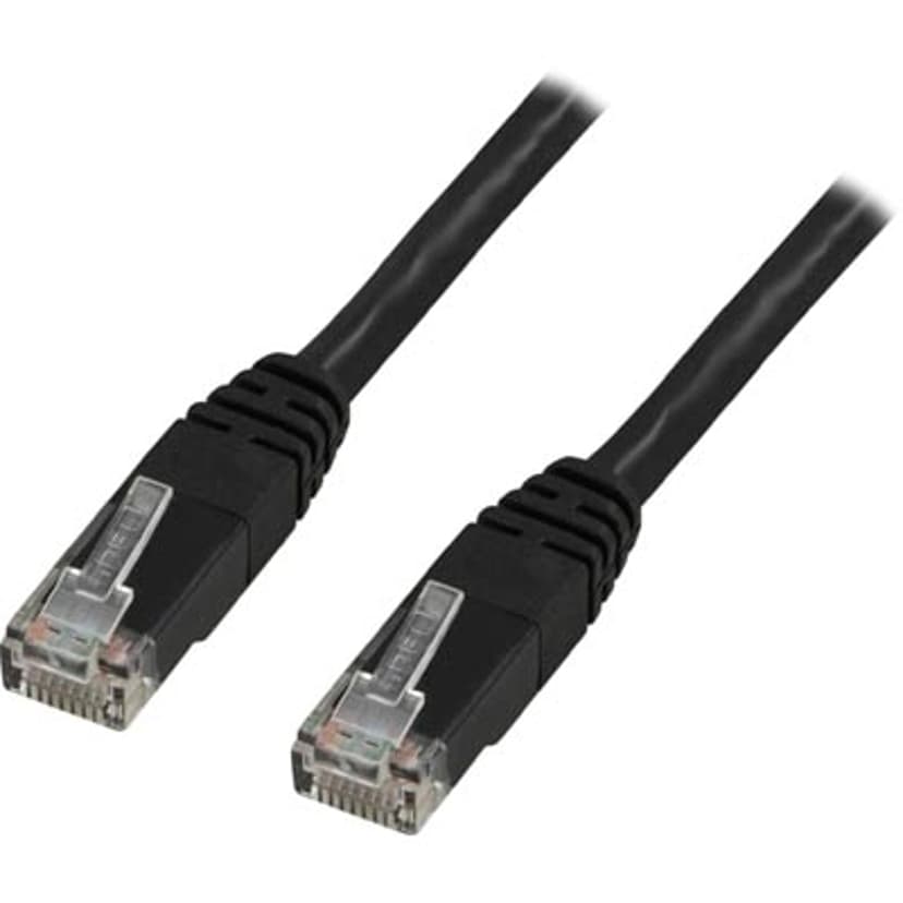 Deltaco Patch-Kabel RJ-45 Cat6 10m Svart