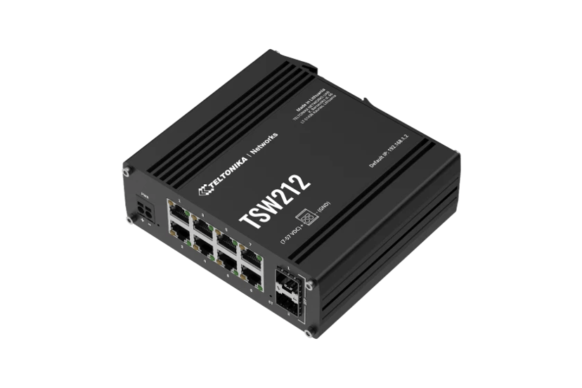 Teltonika TSW212 8xGE + 2xSFP Switch