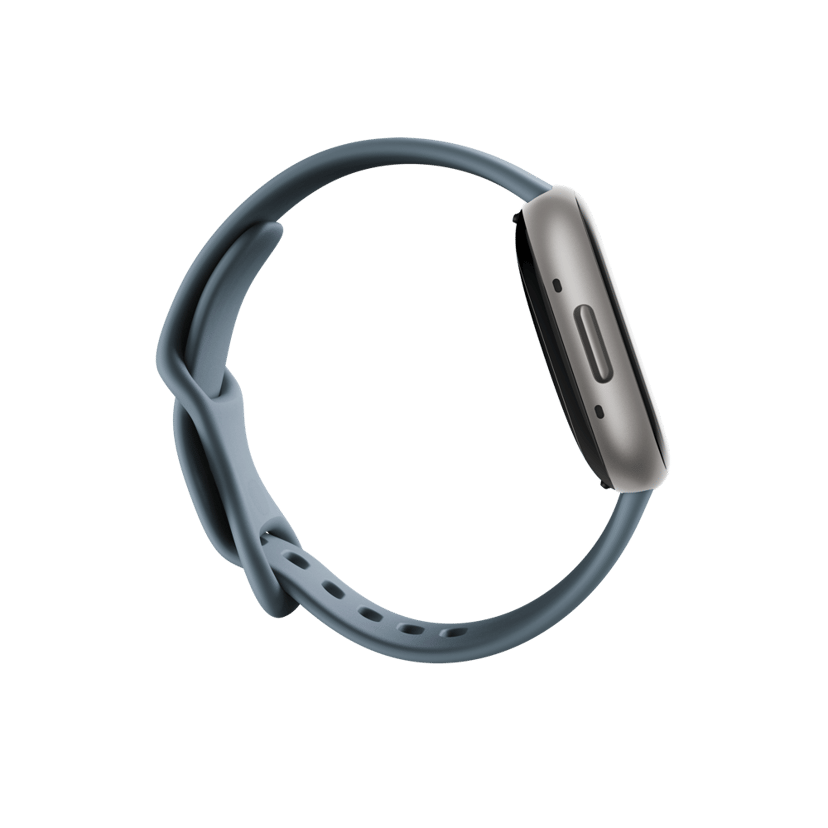 Fitbit Versa 4 Waterfall Blue / Platinum Platina