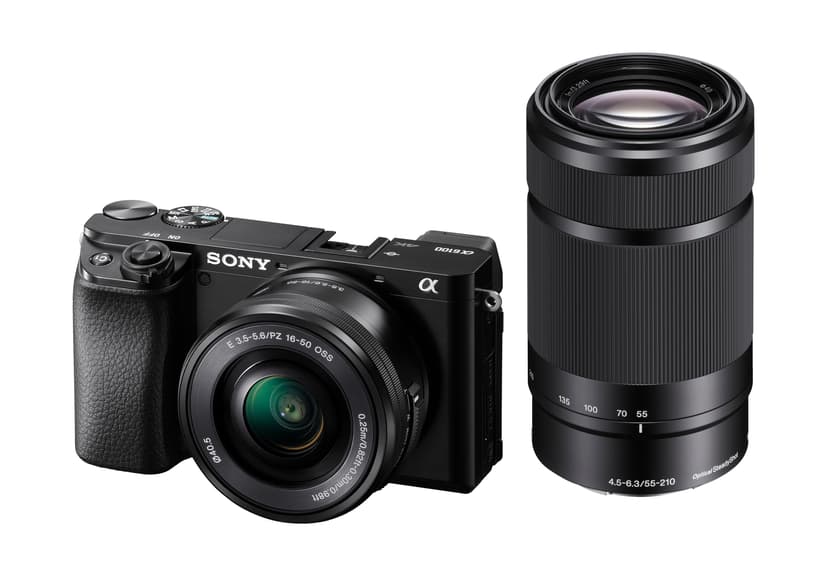 Sony A6100 + 16-50 mm Power Zoom Lens Black