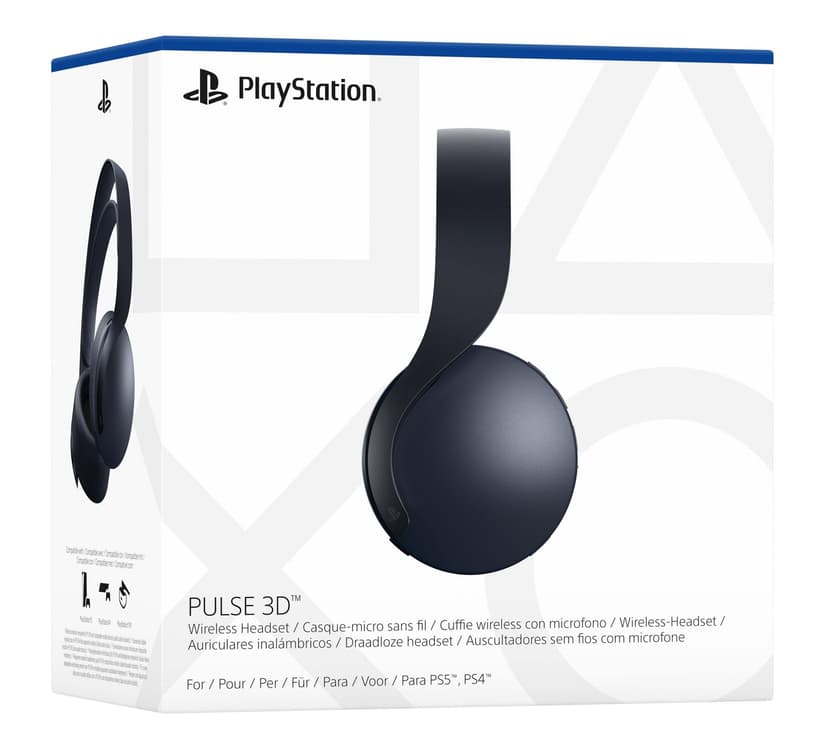 Sony Langattomat PULSE 3D™ -kuulokkeet – PS5 Stereo Musta