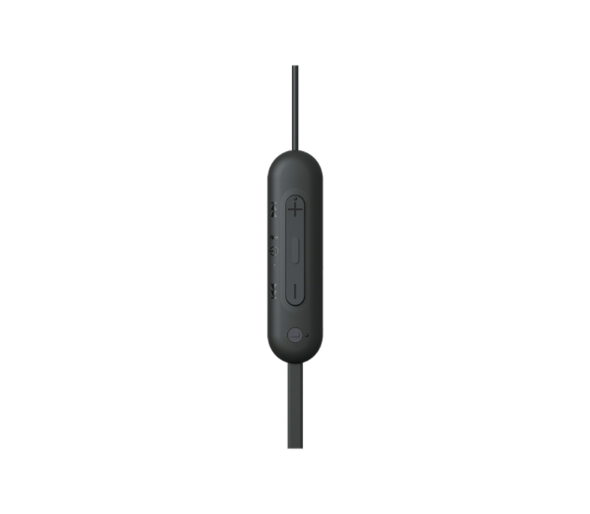 Sony Langattomat WI-C100-nappikuulokkeet Musta