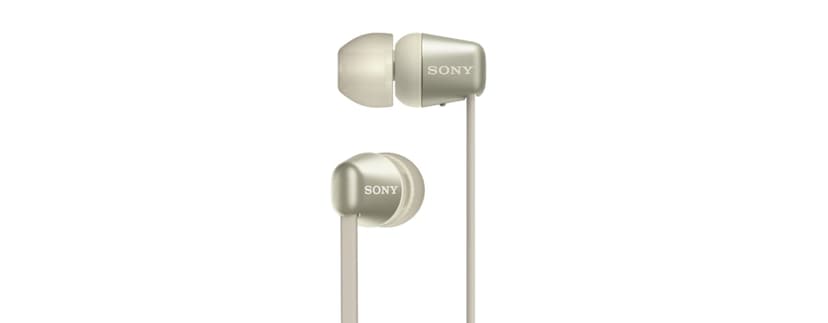 Sony WI-C310 Trådlösa hörlurar med mikrofon Stereo Guld