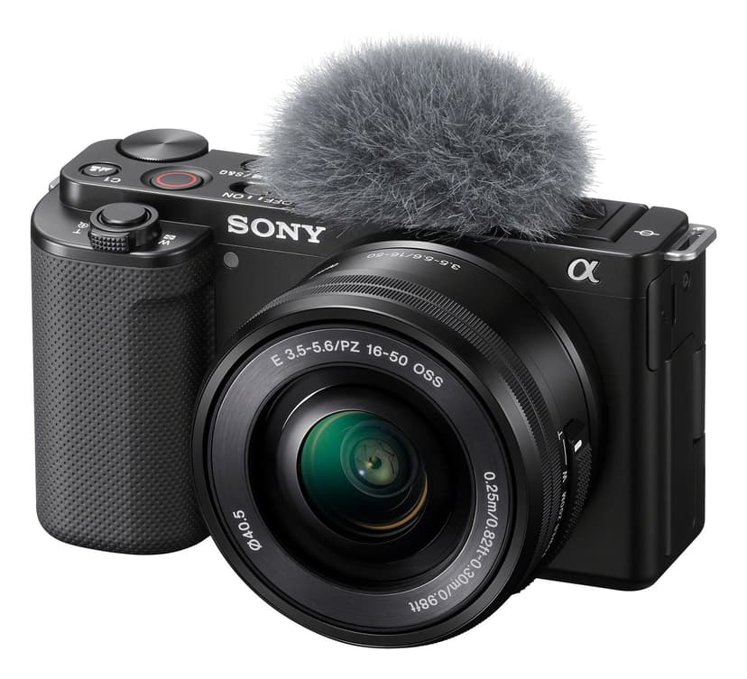 Sony ZV-E10L Vloggkamera + 16-50 mm Objektiv