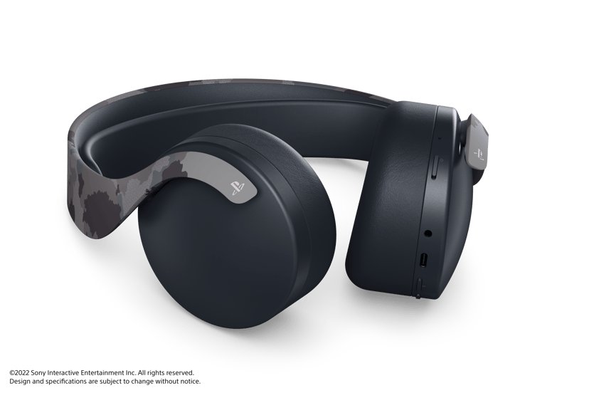 Sony PULSE 3D Kuulokkeet Langallinen & langaton Pääpanta Pelaaminen USB Type-C Maastoväri, Harmaa USB Type-C Harmaa, Maastoväri