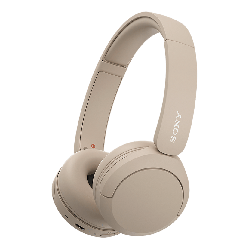 Sony WH-CH520 Trådlösa Hörlurar Stereo USB-C Gräddfärgad