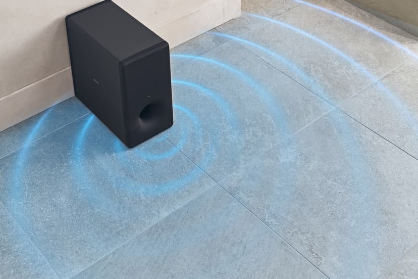 Sony SA-SW3 Compact Subwoofer Musta Aktiivinen alibassokaiutin 200 W