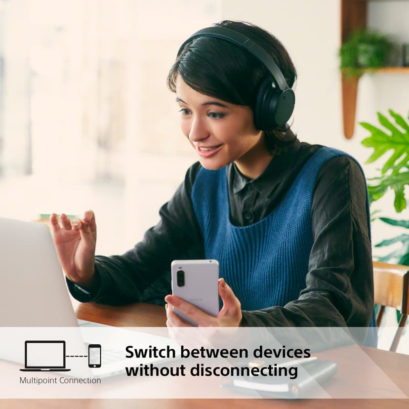 Sony WH-CH720N Wireless Headphones USB Type-C Sort