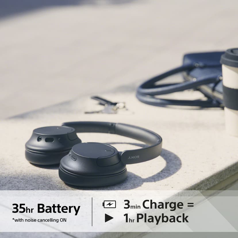 Sony WH-CH720N Wireless Headphones USB Type-C Sort
