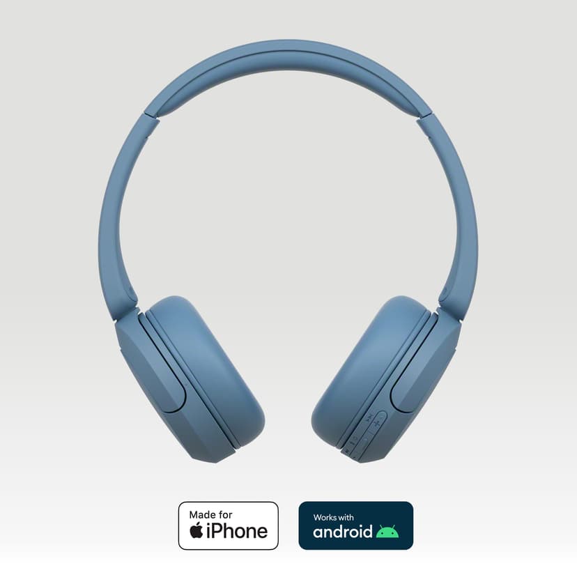 Sony WH-CH520 Trådlösa Hörlurar Stereo USB-C Blå