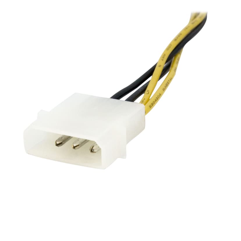 Startech StarTech.com 15 cm 4-Pin naar 8-Pin EPS Voedingsadapter met LP4 F/M
