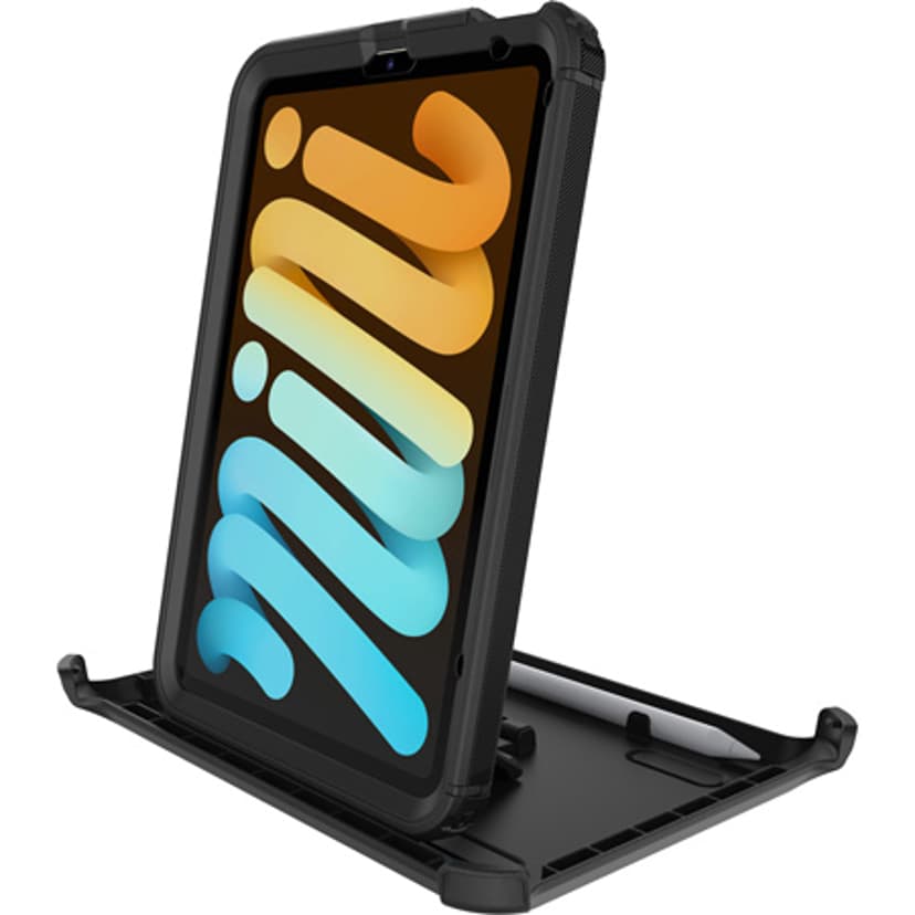Otterbox Defender Series iPad Mini 8.3" 6th gen, iPad Mini 8.3" 7th gen Musta