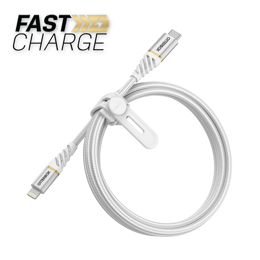 Otterbox Premium USB-C to Lightning cable 1m Vit