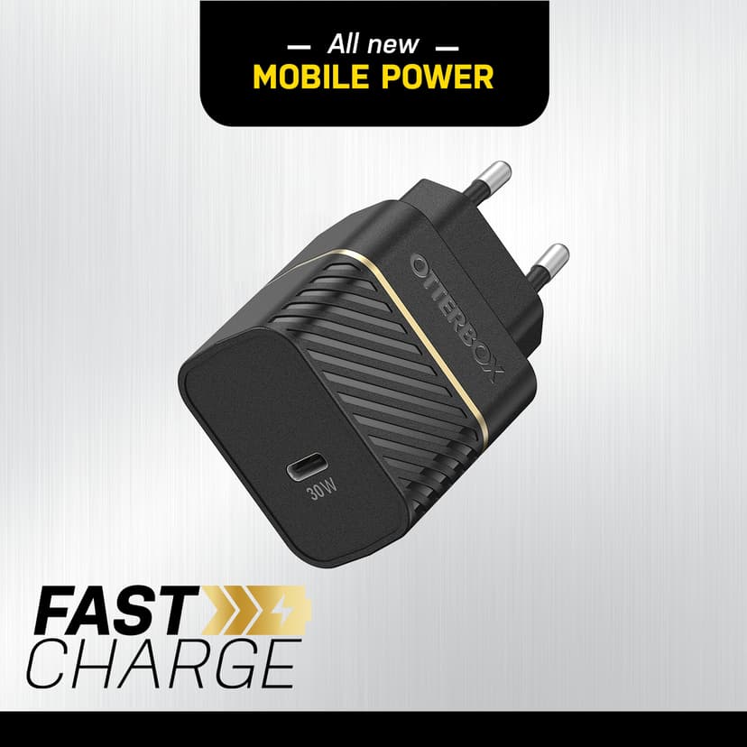 Otterbox Wall Charger 30W Zwart