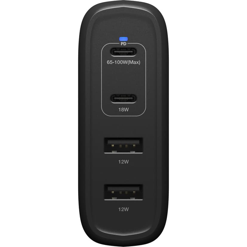Otterbox Standard Wall Charger 100W Gan Svart
