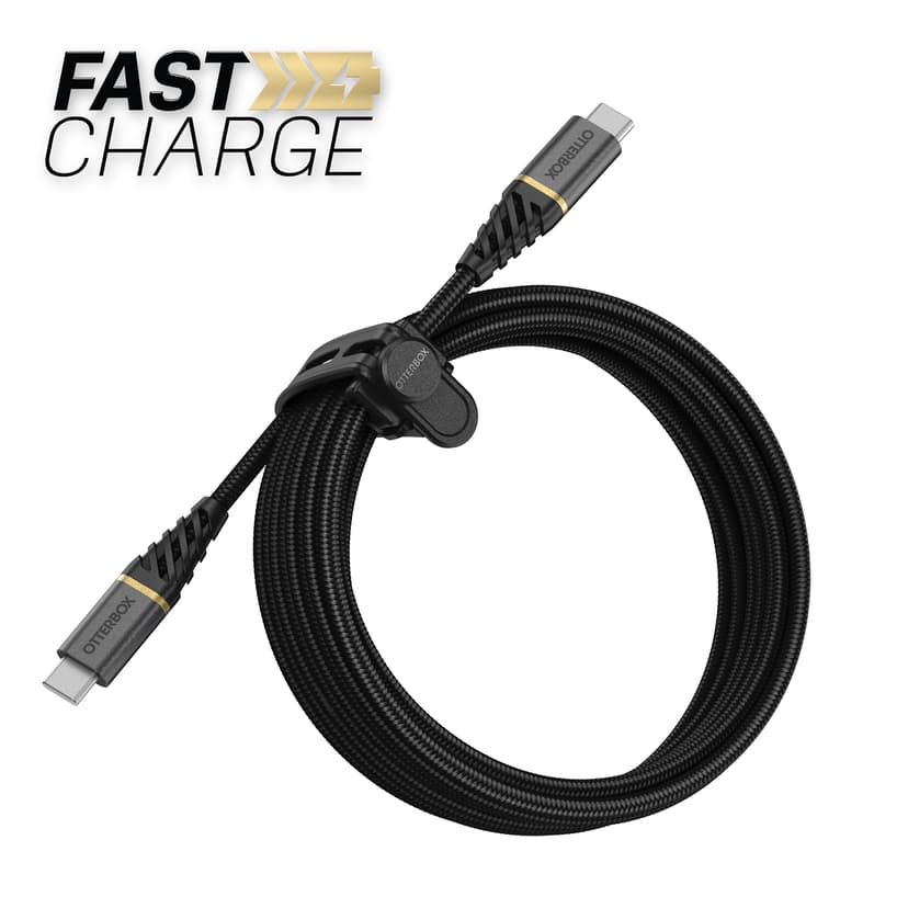 Otterbox Premium USB-C to USB-C Cable 3m USB-C USB-C Svart