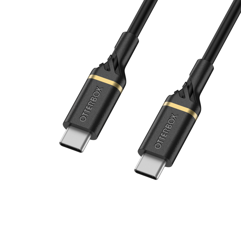 Otterbox USB-C till USB-C-kabel Premium 2m USB C USB C Svart