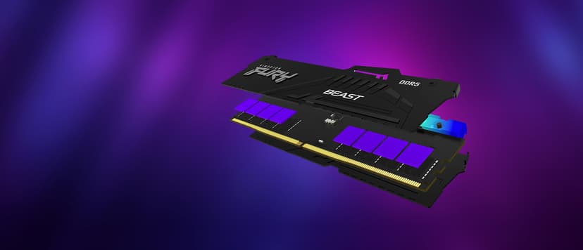 Kingston FURY Beast RGB 64GB 6000MT/s DDR5 288-pin DIMM