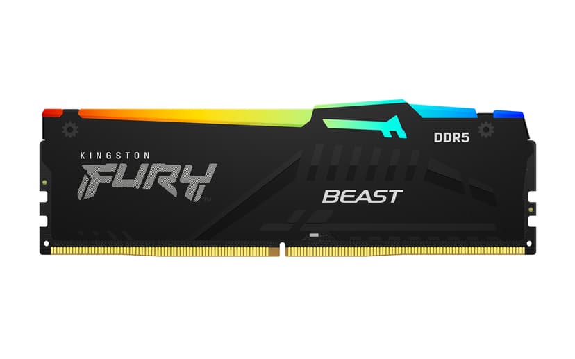 Kingston FURY Beast RGB 64GB 6000MT/s DDR5 288-pin DIMM