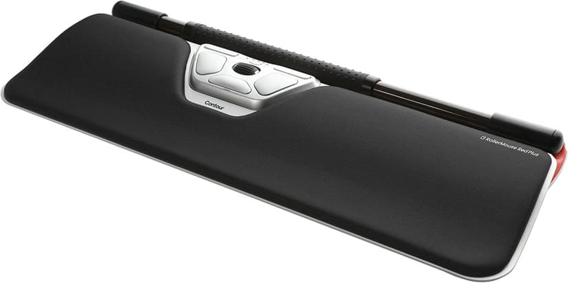 Contour Design RollerMouse Red Plus Wired USB-C Rullestang Svart, Rød, Hvit