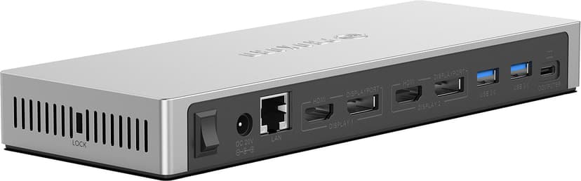 Prokord Workplace Metal Dockingstation USB-C 5K Dual 100W PD USB Type-C