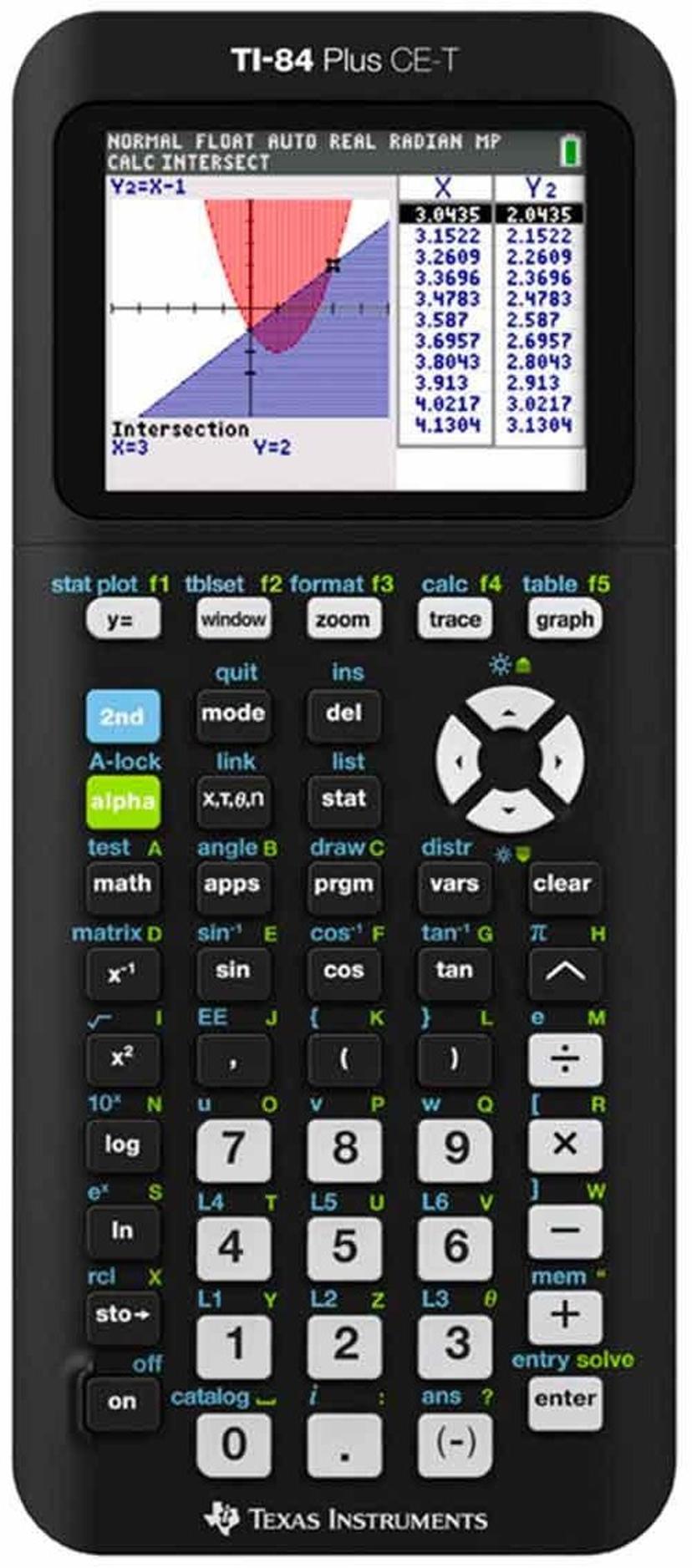 Texas TI-84 Plus CE-T Python Color