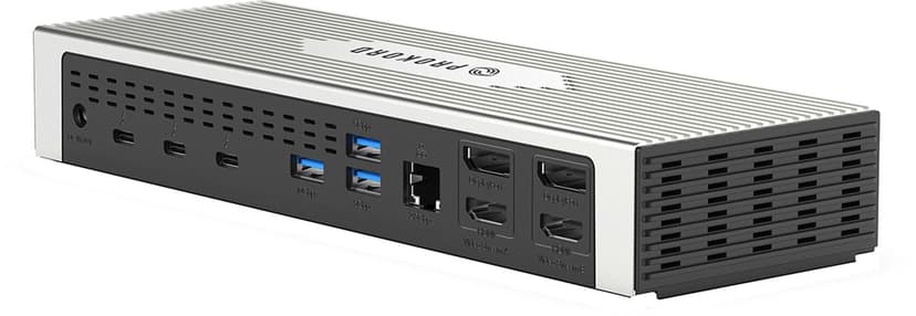 Prokord Workplace Telakointiasema Thunderbolt 4 + Displaylink 100W Thunderbolt 4