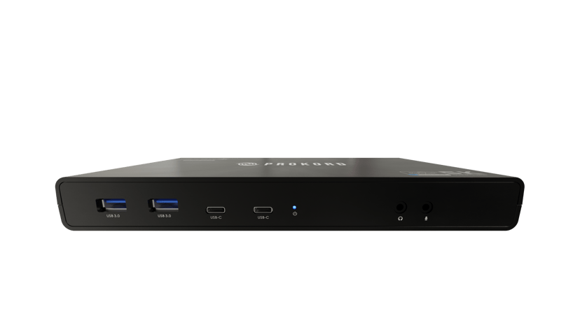 Prokord Workplace Charging Dockingsstation USB-C 5K Dual Monitor 65W USB 3.2 Gen 1 (3.1 Gen 1) Type-C