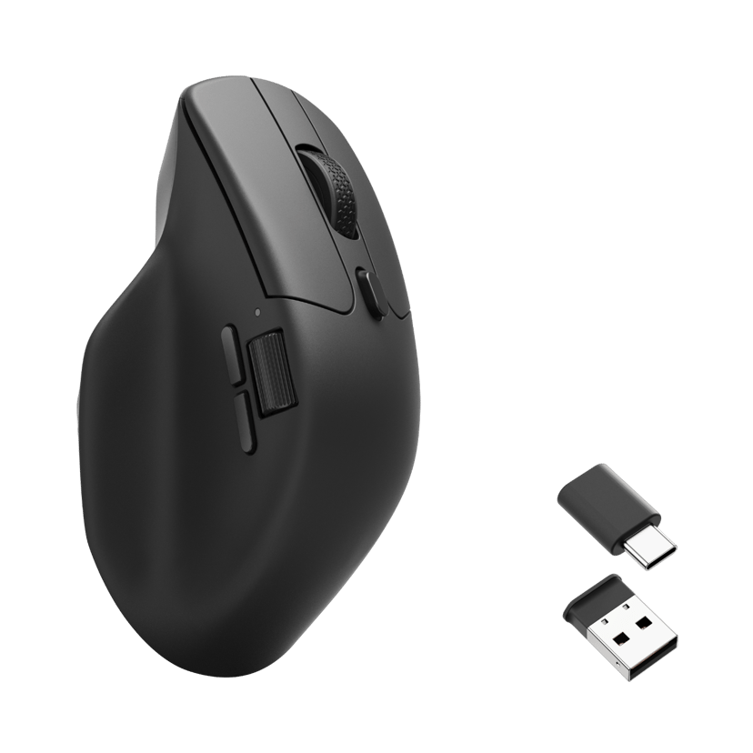 Keychron M6 Wireless Mouse RF Wireless + Bluetooth + USB Type-C