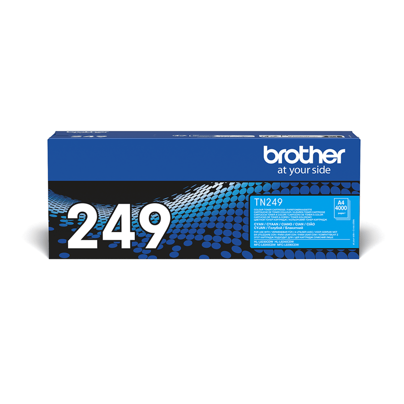 Brother Toner Cyaan 4K TN-249C