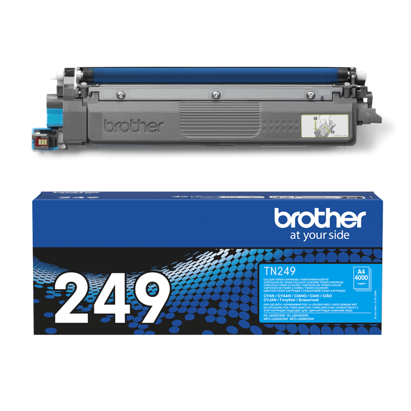 Brother Toner Cyaan 4K TN-249C