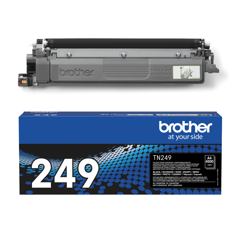 Brother Toner Svart 4K TN-249BK