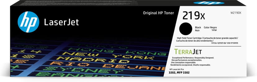 HP Toner Svart 219X 3.2K - CLJ 3302/3202