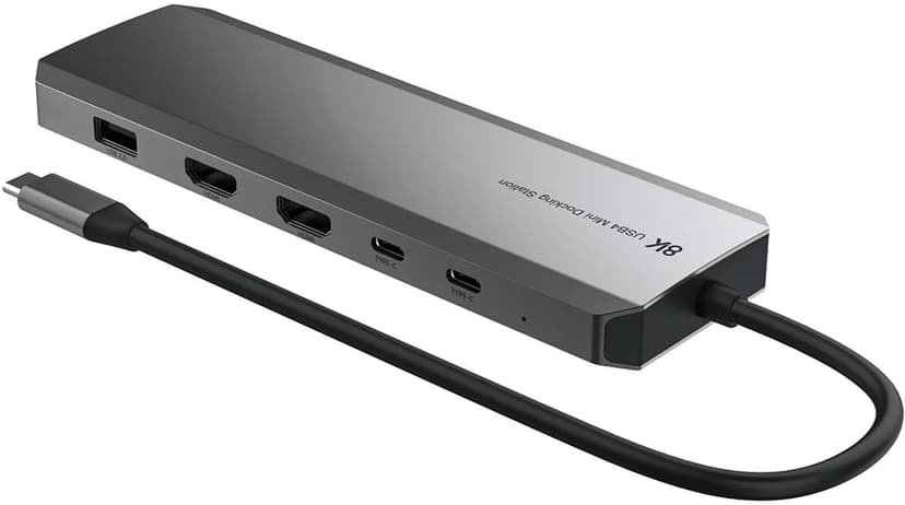 Prokord USB4 Dual Dockningsstation 8K 60hz USB4
