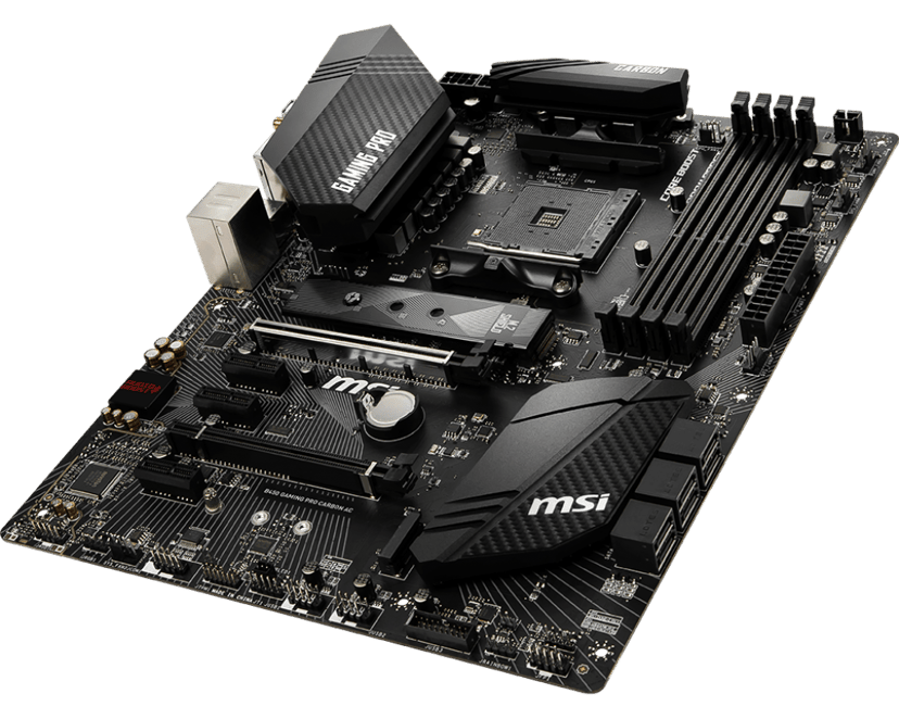 MSI B450 Gaming Pro Carbon AC AM4 ATX Hovedkort
