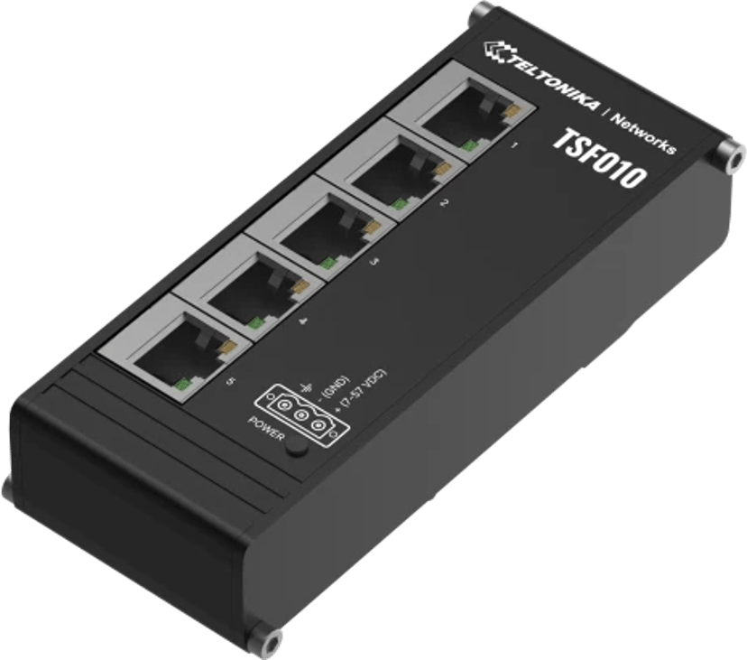 Teltonika TSF010 5xFE DIN Switch