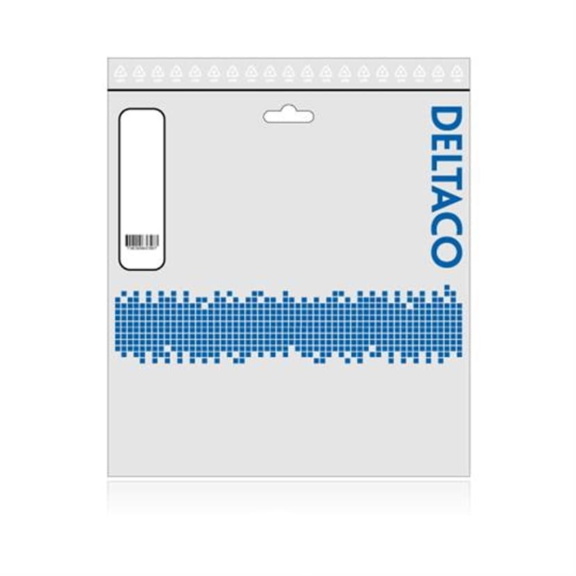 Deltaco Optisk fiberkabel 2m 2 x SC 2 x SC OS2