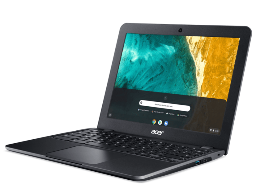 Acer Chromebook R856T-TCO-C1AC N100 30,5 cm (12") Touchscreen HD+ 8 GB LPDDR5-SDRAM 64 GB Flash Wi-Fi 6 (802.11ax) ChromeOS Nederlands Zwart 8GB 64GB 12"
