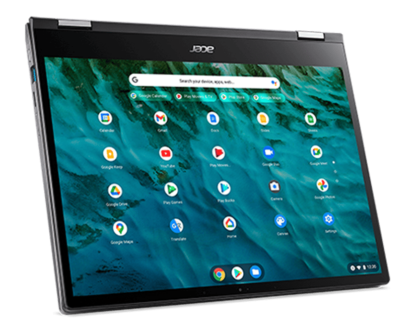 Acer Chromebook CP713-3W-30UE Intel® Core™ i3 i3-1115G4 34,3 cm (13.5") Touchscreen Quad HD 8 GB LPDDR4x-SDRAM 256 GB SSD Wi-Fi 6 (802.11ax) ChromeOS Grijs Core i3 8GB 256GB 13.5"