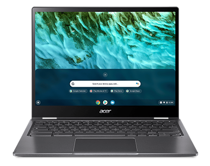 Acer Chromebook CP713-3W-30UE Intel® Core™ i3 i3-1115G4 34,3 cm (13.5") Touchscreen Quad HD 8 GB LPDDR4x-SDRAM 256 GB SSD Wi-Fi 6 (802.11ax) ChromeOS Grijs Core i3 8GB 256GB 13.5"