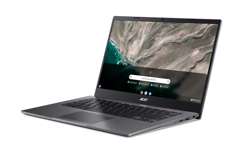 Acer Chromebook 514 CB514-1WT-352M Intel® Core™ i3 i3-1115G4 35,6 cm (14") Touchscreen Full HD 8 GB LPDDR4x-SDRAM 128 GB SSD Wi-Fi 6 (802.11ax) ChromeOS Grijs Core i3 8GB 128GB 14"
