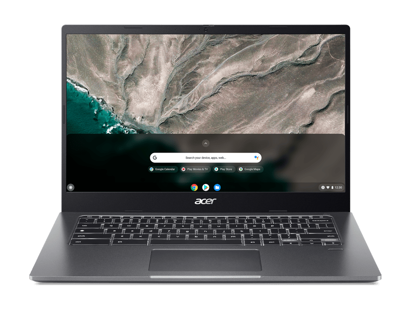 Acer Chromebook 514 CB514-1WT-352M Intel® Core™ i3 i3-1115G4 35,6 cm (14") Touchscreen Full HD 8 GB LPDDR4x-SDRAM 128 GB SSD Wi-Fi 6 (802.11ax) ChromeOS Grijs Core i3 8GB 128GB 14"
