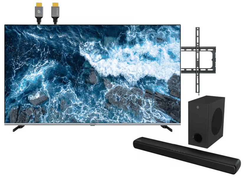 Voxicon VXV755UA 55" 4K Led Android TV + Chromecast Konferenskit Deluxe