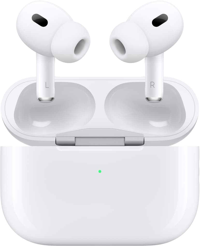 Apple AirPods Pro (2. gen.) med MagSafe-ladeetui (USB‑C) Hvit