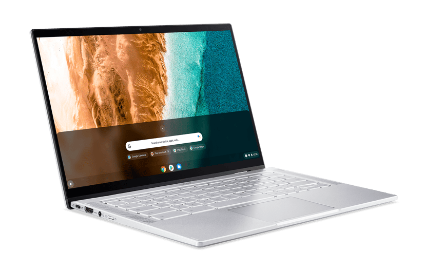Acer Chromebook Spin 514 CP514-2H-597C Intel® Core™ i5 i5-1130G7 35,6 cm (14") Touchscreen 8 GB LPDDR4x-SDRAM 256 GB SSD Wi-Fi 6 (802.11ax) ChromeOS Zilver Core i5 8GB 256GB 14"
