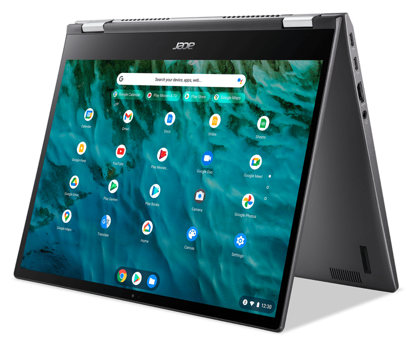 Acer Chromebook Spin 713 CP713-3W-583H Intel® Core™ i5 i5-1135G7 34,3 cm (13.5") Touchscreen Quad HD 8 GB LPDDR4x-SDRAM 256 GB SSD Wi-Fi 6 (802.11ax) ChromeOS Grijs Core i5 8GB 256GB 13.5"