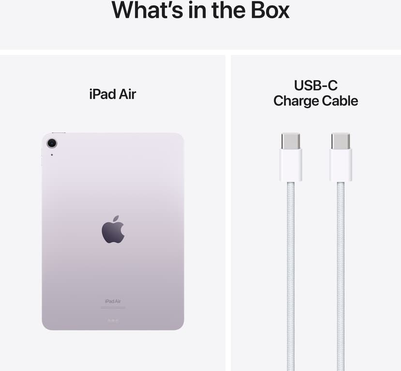 Apple iPad Air (2024) Wi-Fi 8GB 11" Apple M 128GB Purppura